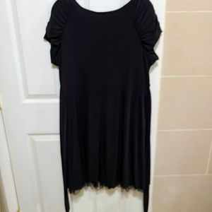 Dots 3x black dress with tulle bottom